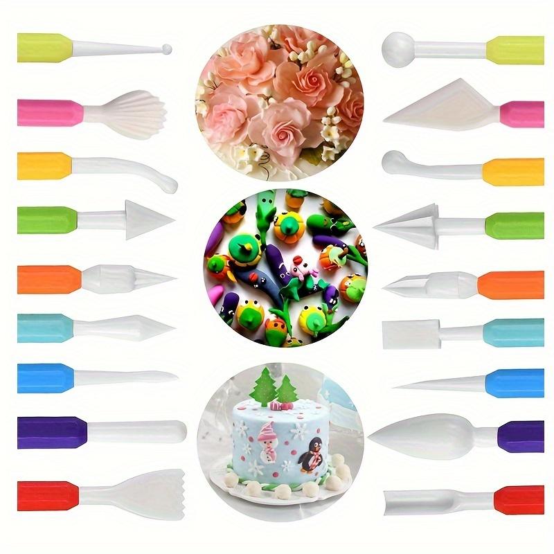 9 Pcs Diy Clay Carving Tools Set, Modeling Brushes & Shapers For Polymer Clay, Cake Decorating And Rubber Crafts