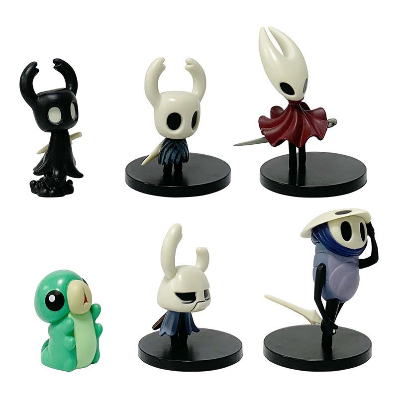 Hollow Knight Collectible Figure Set With Pvc Models For Gaming Enthusiasts