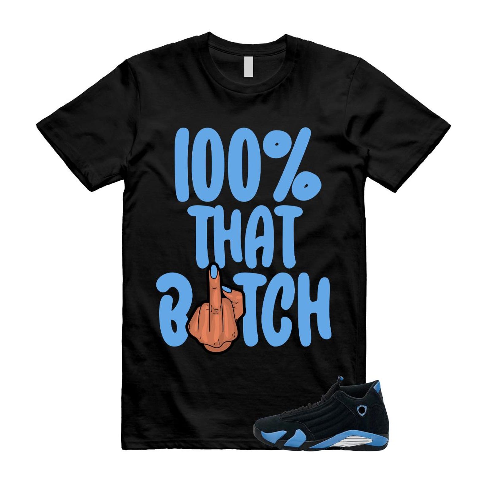 14 Black University Blue 2026 13 T Shirt Match 100 S
