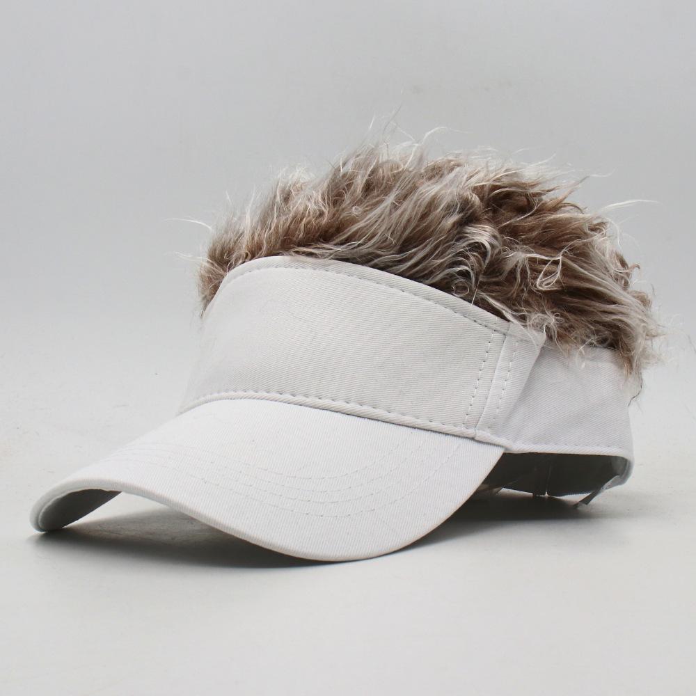 Wig Baseball Cap Men S Street Trend Cap Show Hip Hop Sun Hat one size