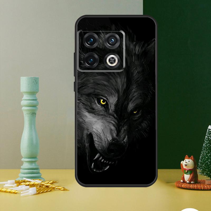 The Wolf Fierce Phone Case For OnePlus 13 13R 12 12R 11 9 10 Pro 8T 9RT 10T 10R Nord 4 CE 2 3 Lite N20 N30