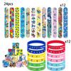 Lilo Stitch Kids Birthday Party Favors Gifts Slap Bracelets Stamps Reusable Straws Keychains Gift Bag Pinata Filler Baby Shower