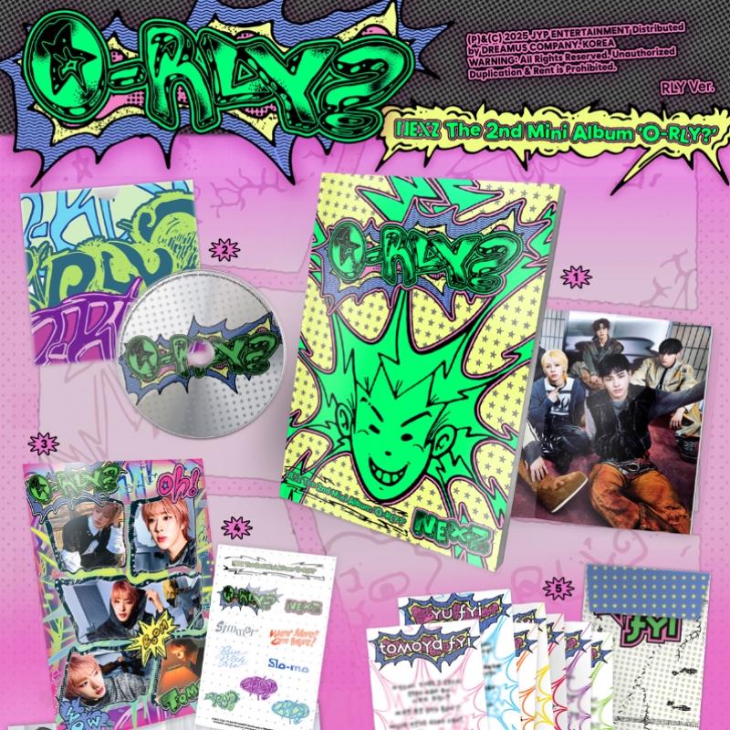 Nexz   O Rly    Mini Album 2nd Set