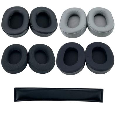Ersatz-Kopfbandpolster Ohrpolster für HS55 HS55 HS65 Erhöhter Komfort mit weichen Schwamm-Ohrpolstern