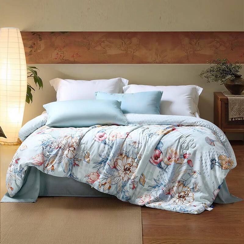 FUANNA Tussah Silk Antibacterial Winter Quilt Single 152x210cm