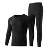 HLA Men's Pure Cotton Antibacterial Thermal Underwear Set
