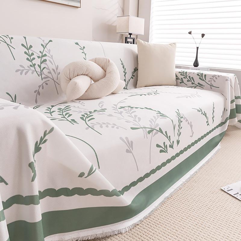 

Летний диван-полотенце Чехол для дивана Пылезащитный чехол Летний крутой дышащий цельный тканевый чехол для дивана для гостиной 180*130cm