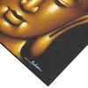 Buddha Canvas Wall Art - Gold Sand Finish
