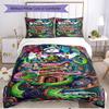 3pcs Duvet Cover Set (1*Duvet Cover + 2*Pillowcase, Without Core), Ghostbusters Print Soft All‑Season Bedding Set, Home Bedroom Decor Gift