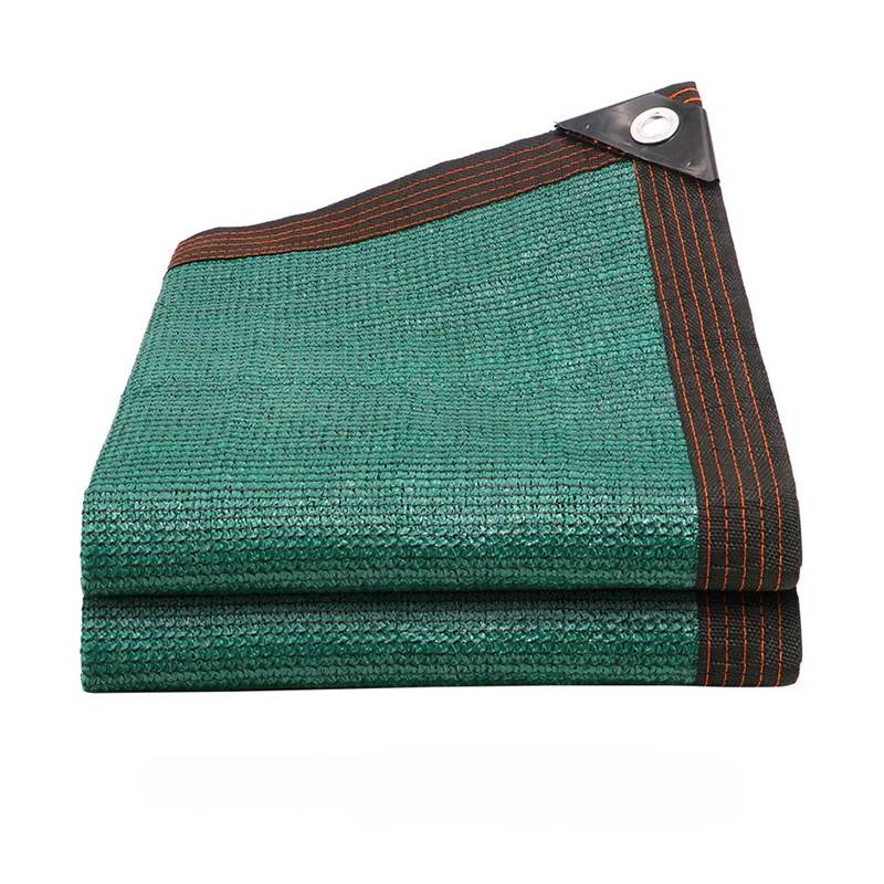 Mesh Sunscreen Net Edge Perforated Sunscreen Insulation Shade Net Outdoor Patio Balcony Garden Shading Net Car Protect Cover