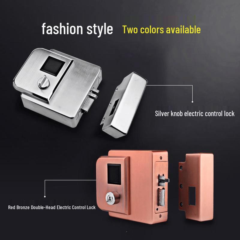 

ZUCON Outdoor Wireless Fingerprint & Card Access Control Lock CN plug (adapter included)