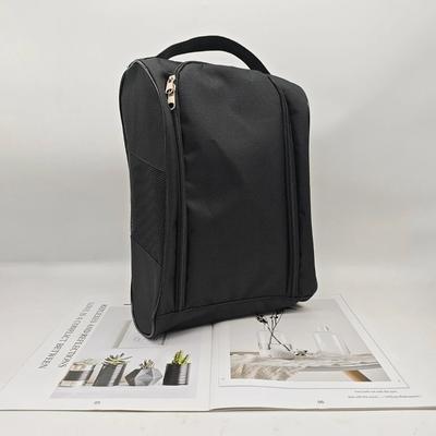 Bolsa Respirável Portátil para Sapatos de Golfe Leve Bolsa de Mão em Tecido Oxford à Prova de Poeira Transportador Esportivo para Sapatos de Futebol Tênis