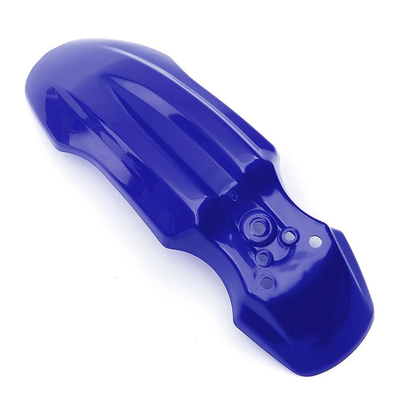 

1pc Off-Road Motorcycle Plastic Front Fender, Mfor udguard Protector Extension for Honda XR50 CRF50 SSR Piranha Dirt PitBike синий