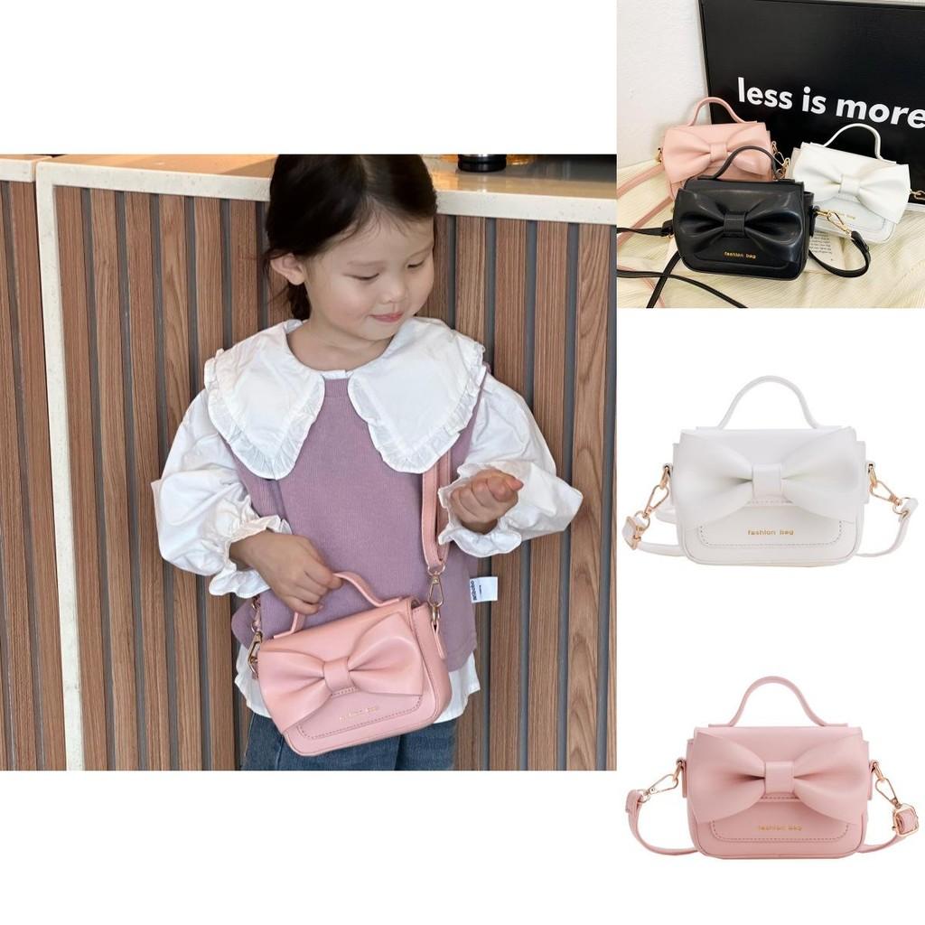 New Stylish Mini Children's Handbag With Cute Bow Design Perfect For Kids Accessories