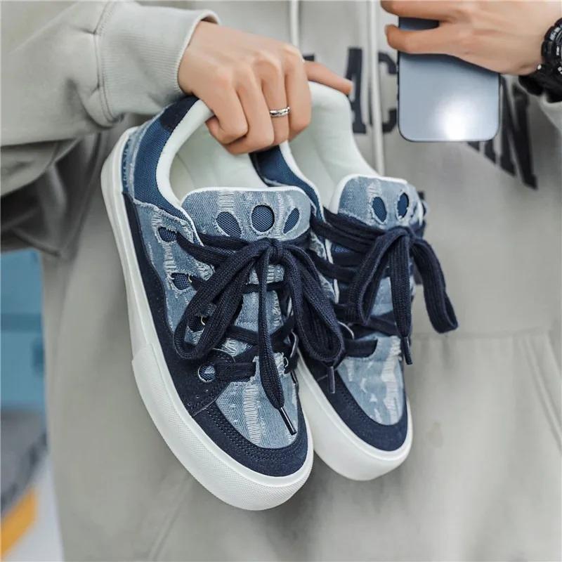 Four Season Neue Brotschuhe für Herren, Modisch und Vielseitig, Nischen-Paar-Canvas-Schuhe für Herren und Damen