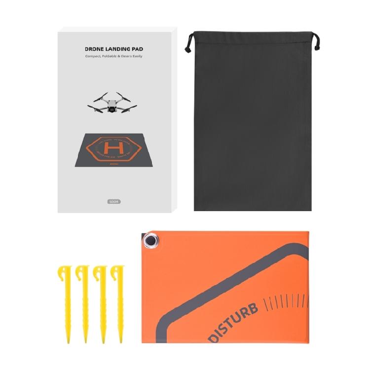 

50cm PU Apron for MINI 3PRO Mavic Mini AVATA MiniSE Folding Landing Pad for UAV 1
