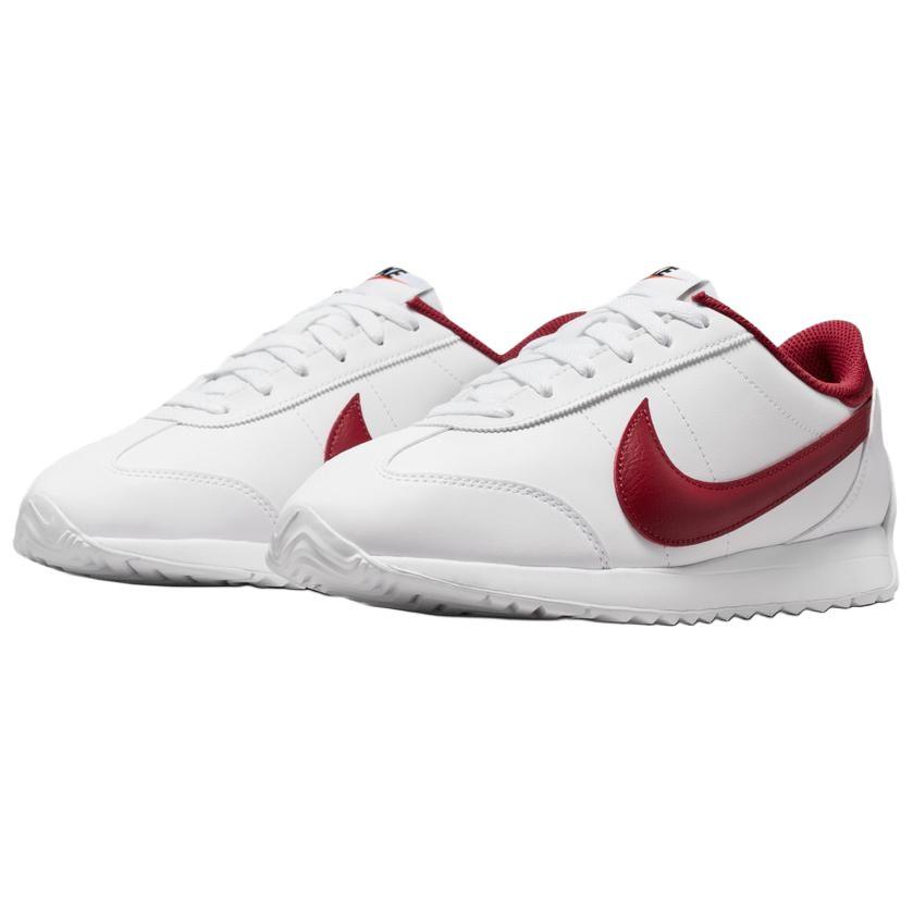 Nike Pacific Leather Casual Shoes Women's White Red HV6430-101