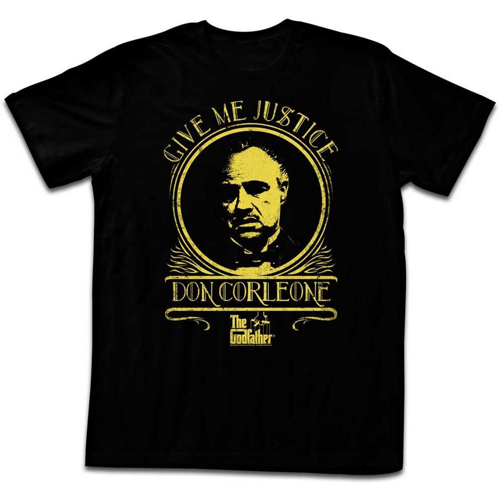 Godfather Classic Justice Black Adult T-Shirt