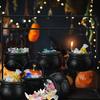 2 ks Halloweenské kbelíky na cukroví Čarodějnický kotlík Duch Dýně Lebka Vědro Trick or Treat Mísa na cukroví Party Potřeby Domácí dekorace