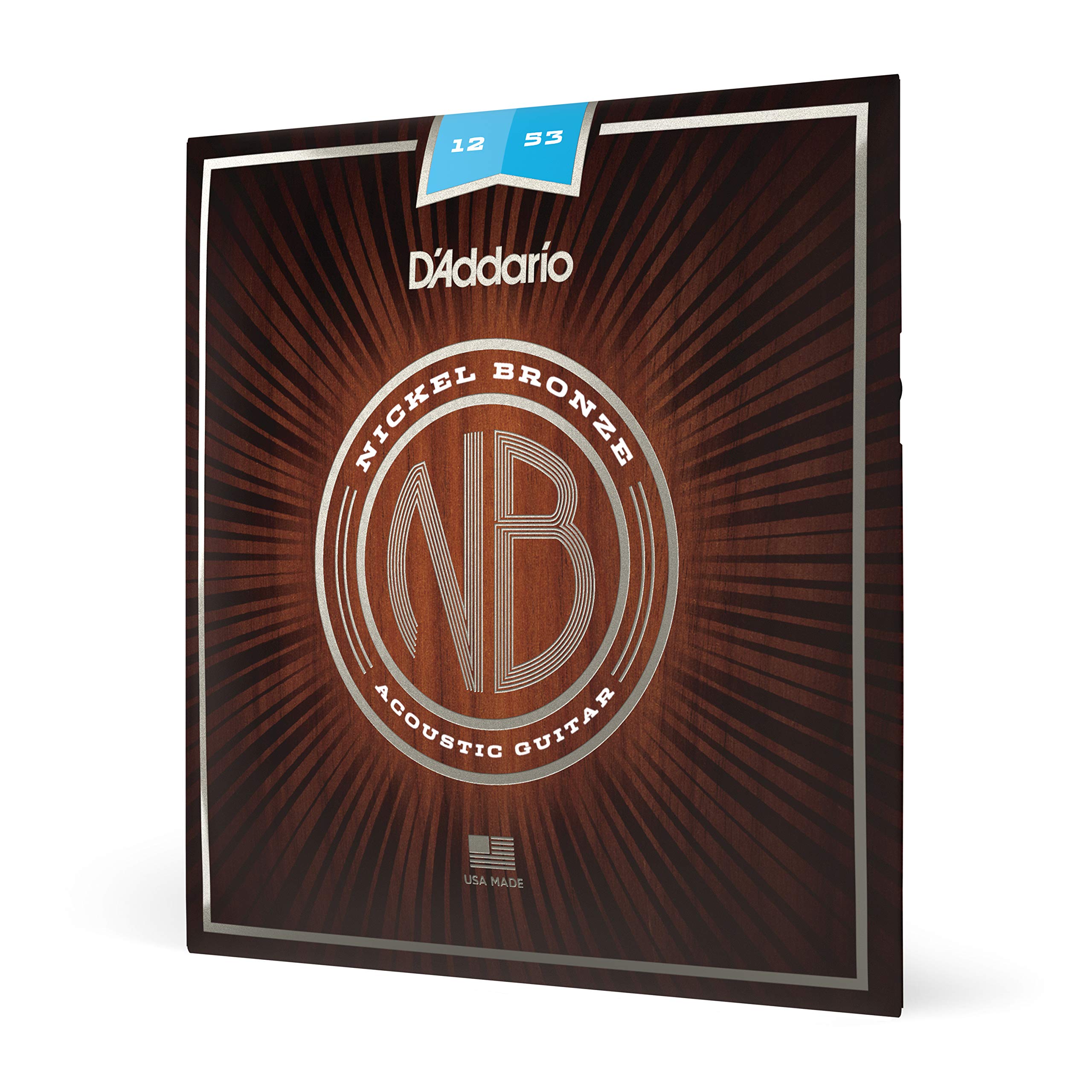 

Acoustic Guitar Strings Nickel Bronze Light NB1253 D Addario .012-.053 []