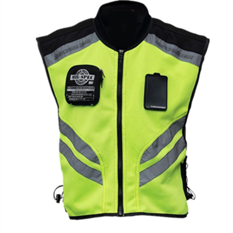 Reflective Cycling Vest Motorbike Riders Breathable