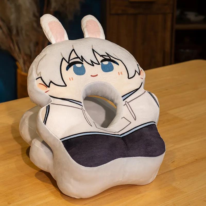 

Love and Deepspace Qin Che Pillow Office Desk Nap Pillow for Workers Kids Students Lunch Break Sleeping Soft Plush Cushion Home