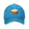 Ham Sandwich Pattern Baseball Cap Hat Unisex Luxury Sunscreen Trucker Cap Unisex Golf Wear Womens