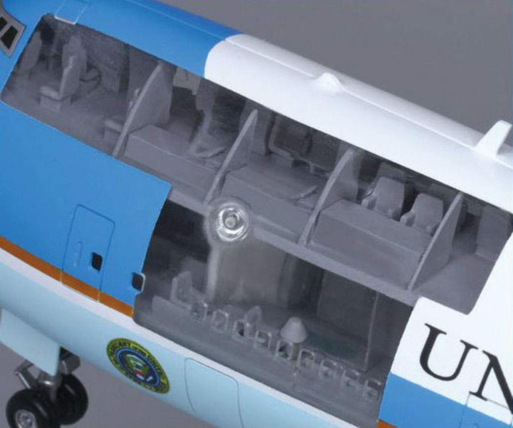 Dragon US presidential aircraft Air Force One Painted model 1/144 747-400 semi-finished