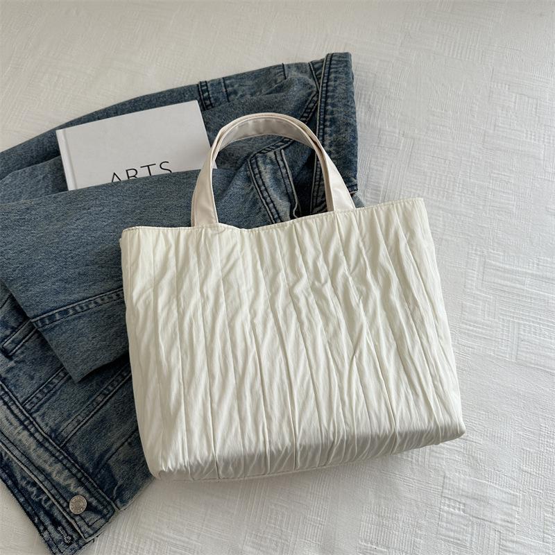 

Ретро тренд однотонная сумка 2025 новая большая вместимость личность мода простая повседневная сумка-тоут под мышкой