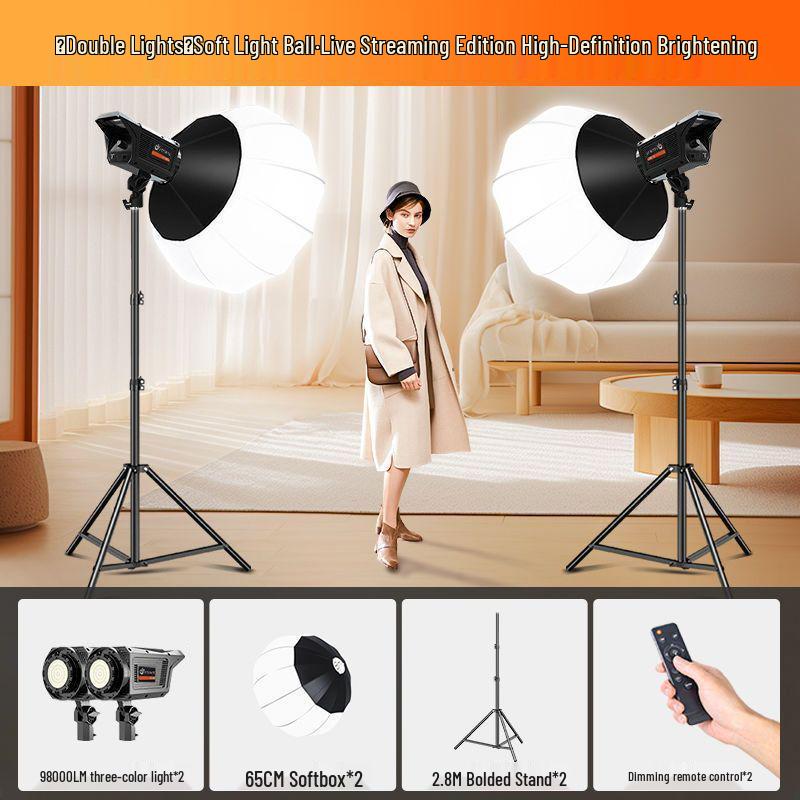 Floor Standing LED Fill Light for Streaming & Photography