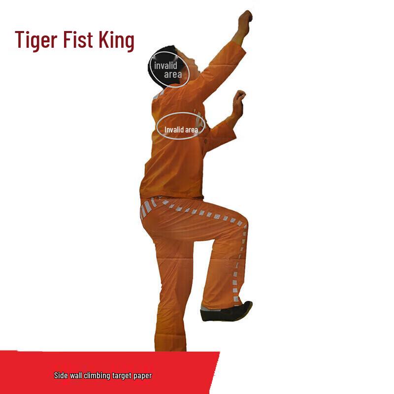 Tiger Punch King Training Wall Target Paper