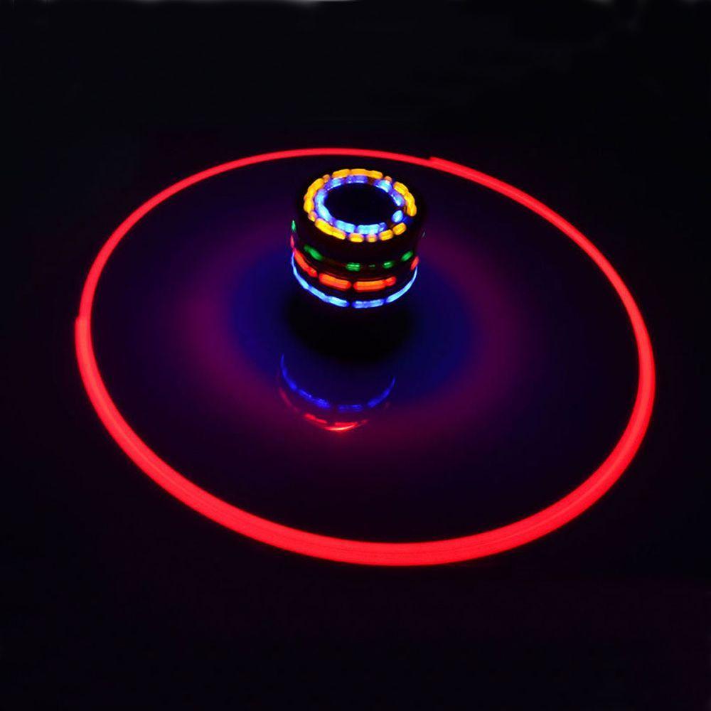Toy Light-emitting Toy Laser Line Gyro Imitation Wood Gyro Music Gyroscope Spinning Gyro Music Gyro