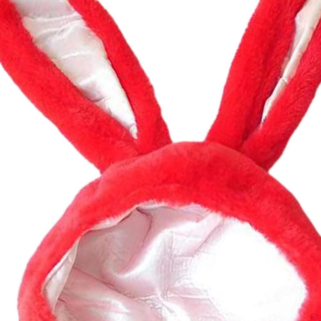 Bunny Ears Present Props Gift Headdress Head Warmer for Selfie Photography Cosplay Party Girls
