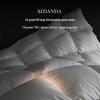 SIDANDA 4A Grade 95% White Goose Down Cotton Duvet