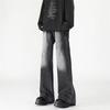 Men's American Retro Wide-Leg Cleanfit Jeans - Autumn/Winter Flared Style