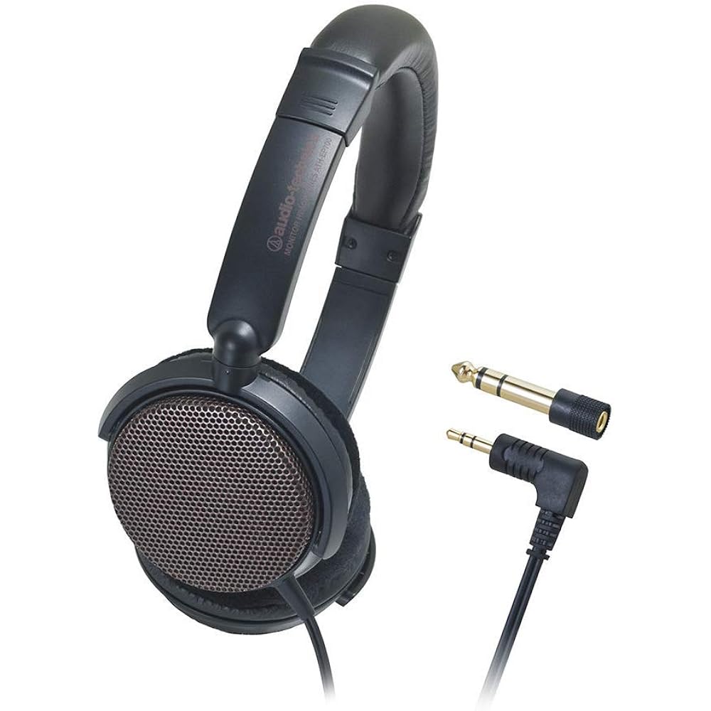 Audio-Technica ATH-EP700 BW Musical Instrument Monitor Headphones Open Type Wired Lightweight Mus...