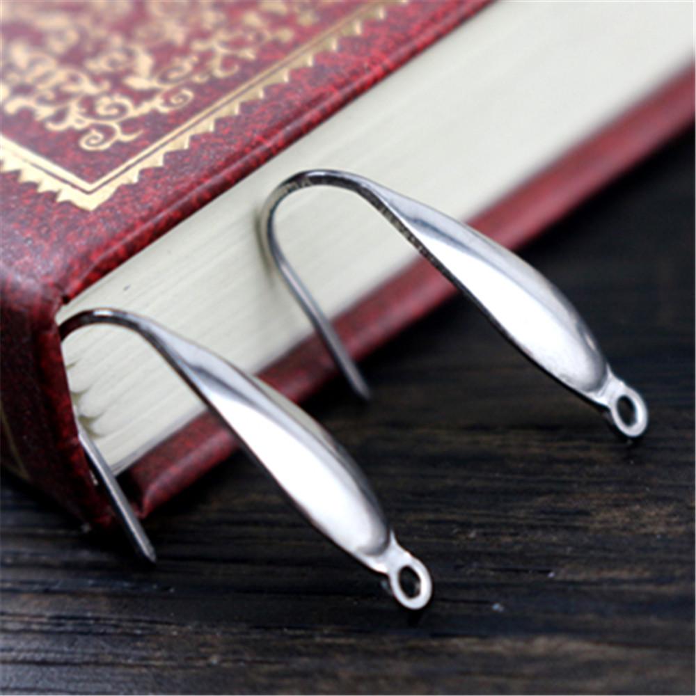 20*10mm 20pcs/Lot 316 Stainless Steel Gold Rose Gold High Quality Earring Hooks Wire Settings Base Settings Whole Sale