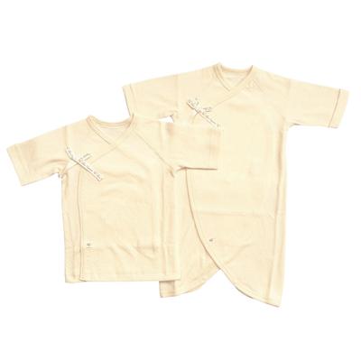 Reine Bio-Neugeborenen-Bio-Neugeborenen-Shorts und Kombinationsset aus weicher Elfenbein-Unterwäsche, 100 % Baumwolle, Unterhemden, 2, Ganzjahresunterwäsche,