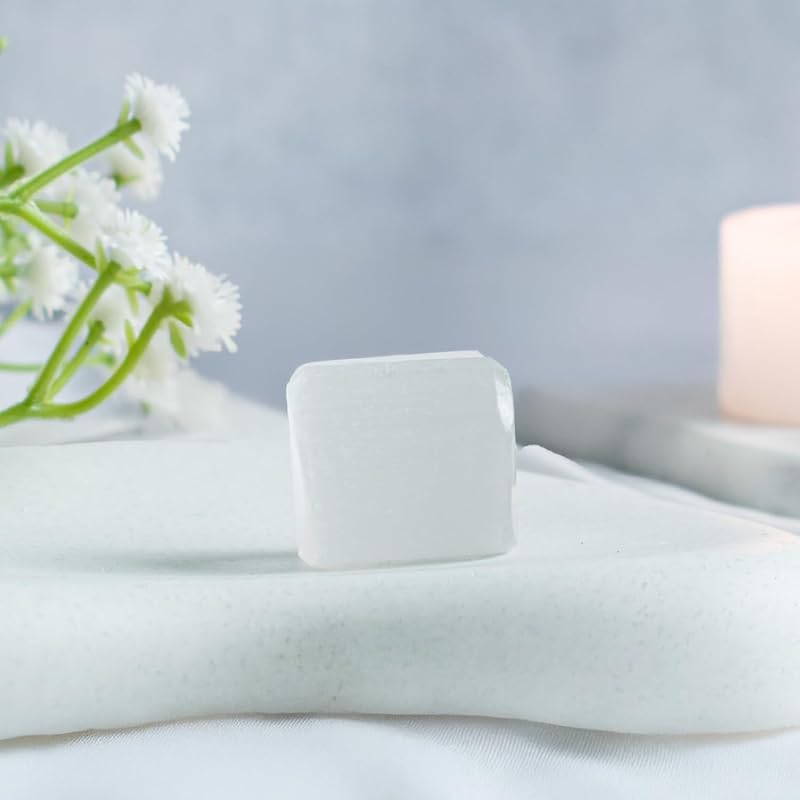 Astrotalk Selenite Tumble | Purifies Aura, Cleanses Other Crystals & Brings Peace | Vastu Items for Home Decor, Office T