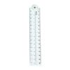 Clear Folding Ruler Flexible Drawing Ruler Centimeters Scale Measuring Length 0-30cm (0-12Inch) for Drawing Measuring