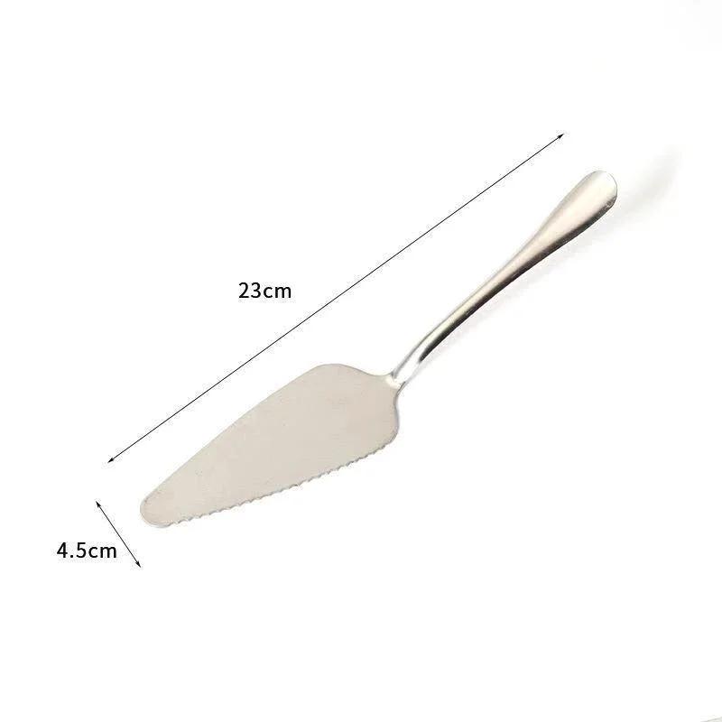 Stainless Steel Serrated Edge Cake Server Blade Cutter Pie Pizza Server Cake Cutter Shovel Kitchen Baking Pastry Spatulas Tools