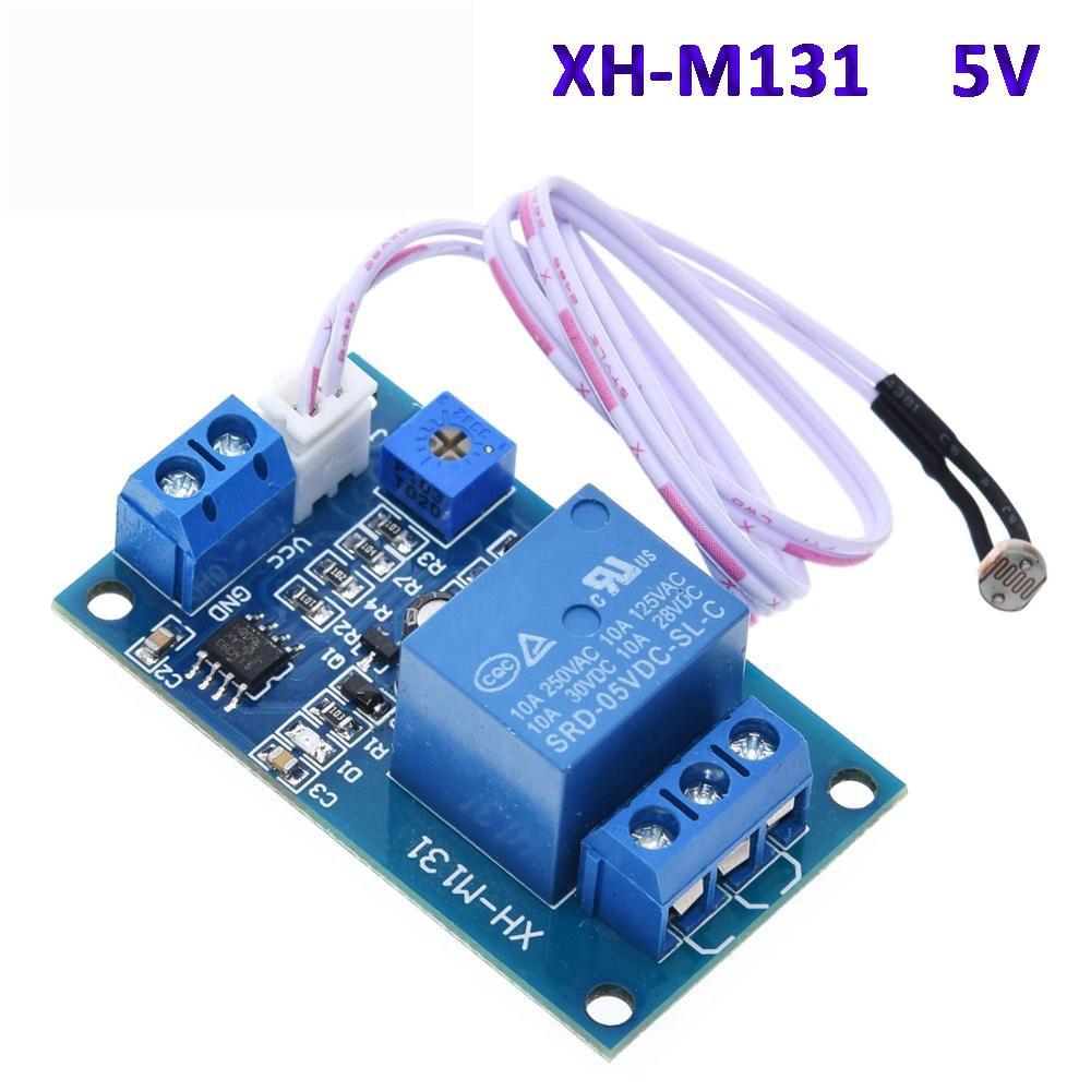 

Brightness Automatic control Sensor Photoresistor Detection XH-M131 Relay module Switch modules 5V
