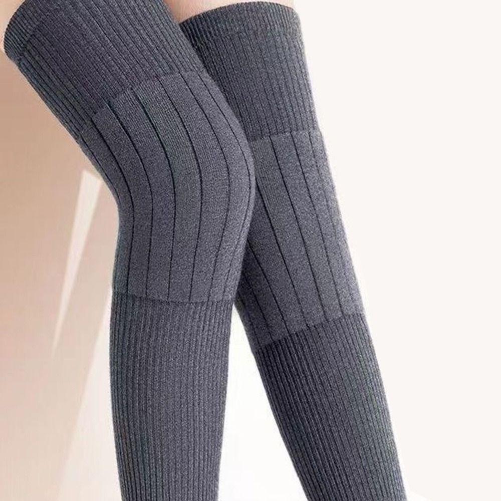 Thickened Winter Knee Pads Plus Velvet Leg Sleeves New Knee Support Unisex