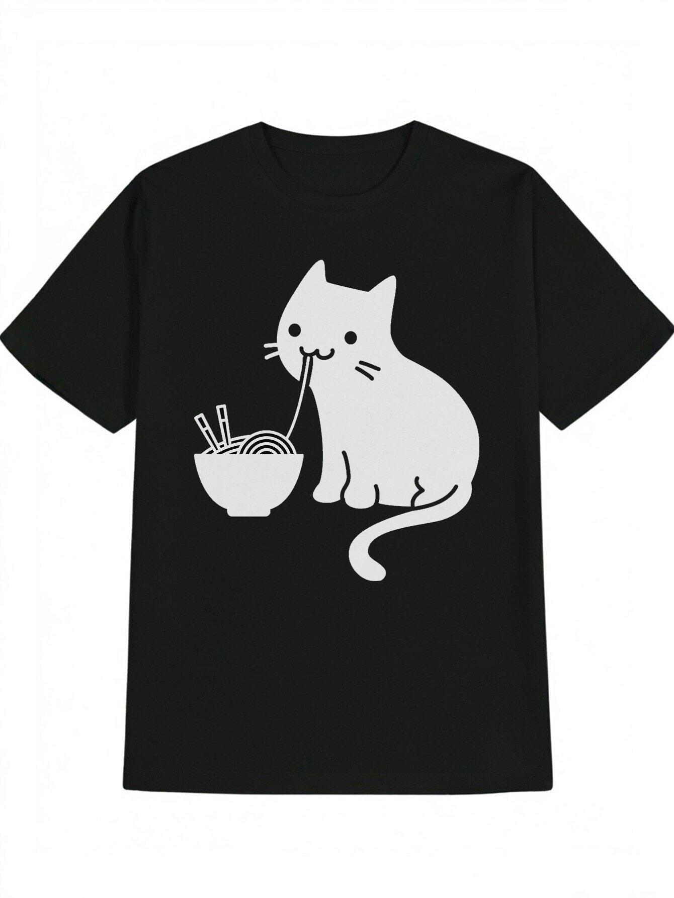1pc Casual Crew Neck T-shirt S