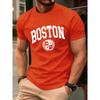 Cotton Printed Men's Fashion Loose Top Casual T-Shirts Men’s