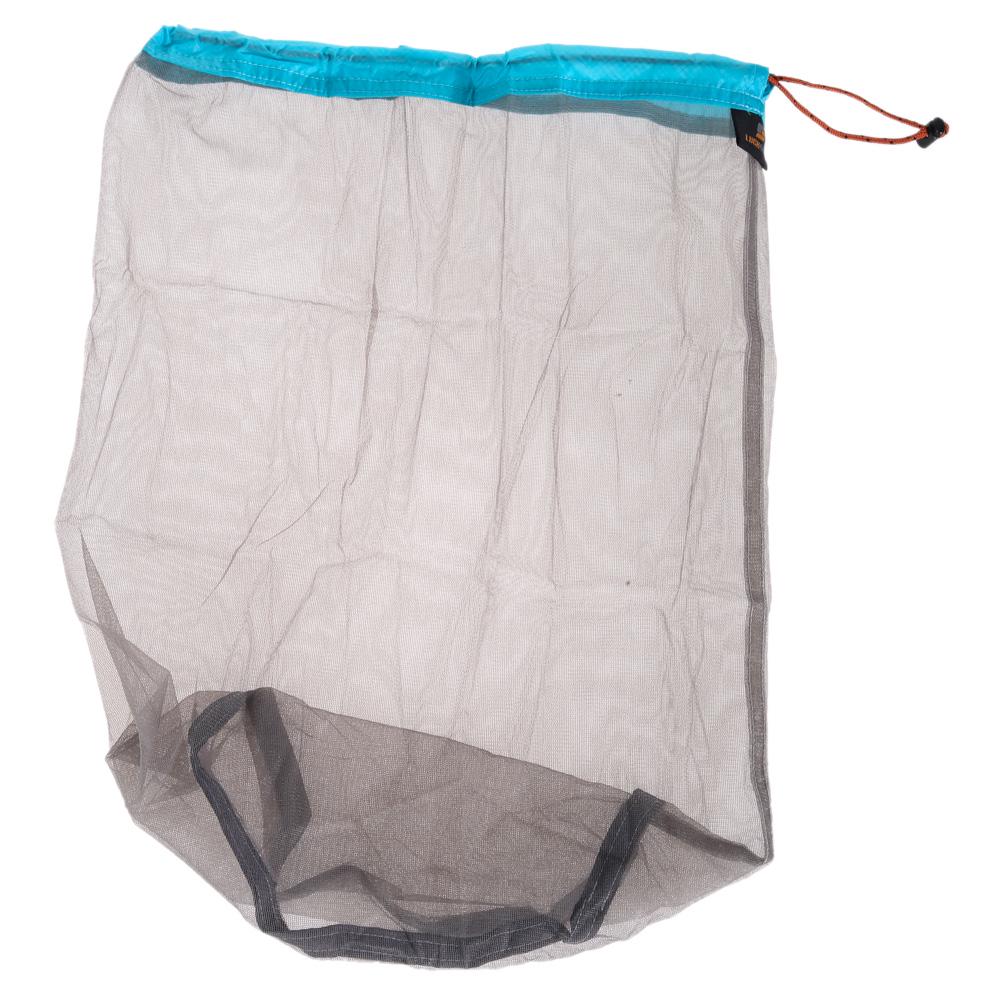 Ultralight Nylon Mesh Sleeping Bag Sacks Ultralight Nylon Mesh Bags Mesh Stuff Sacks Laundry Outdoor Bag for Travelling Hiking