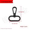Zinc Alloy Metal Dog Leash Buckle and Luggage Strap Hook