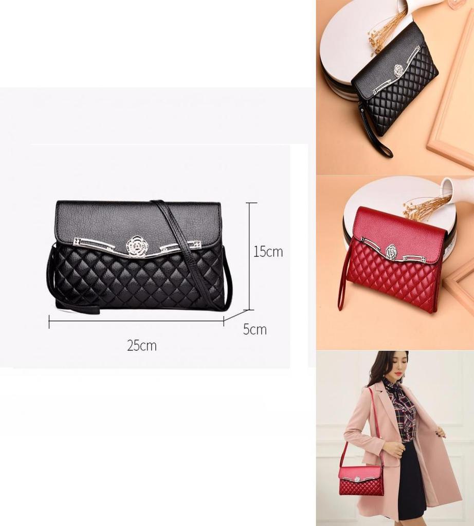 Elegant Fashion Crossbody Bag With Premium Pu Leather For Womens Daily Use