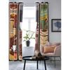 Coffee Shop Vintage Cafe Menu Modern Window Curtains Drape For Kitchen Living Room Bedroom Decoration Curtains