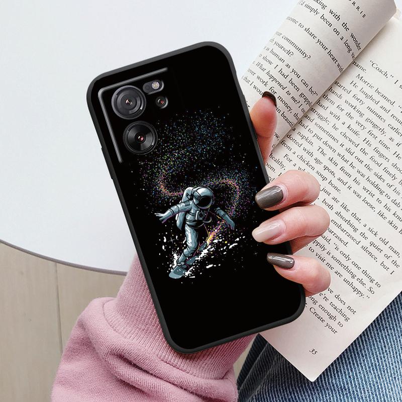 For Xiaomi 13T Pro Case TPU Soft Silicone Coque Flower Pattern Cartoon Painted Phone Cover For Xiaomi 13T Back Protection Capa